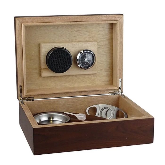 Humidor Giftset Dark Brown