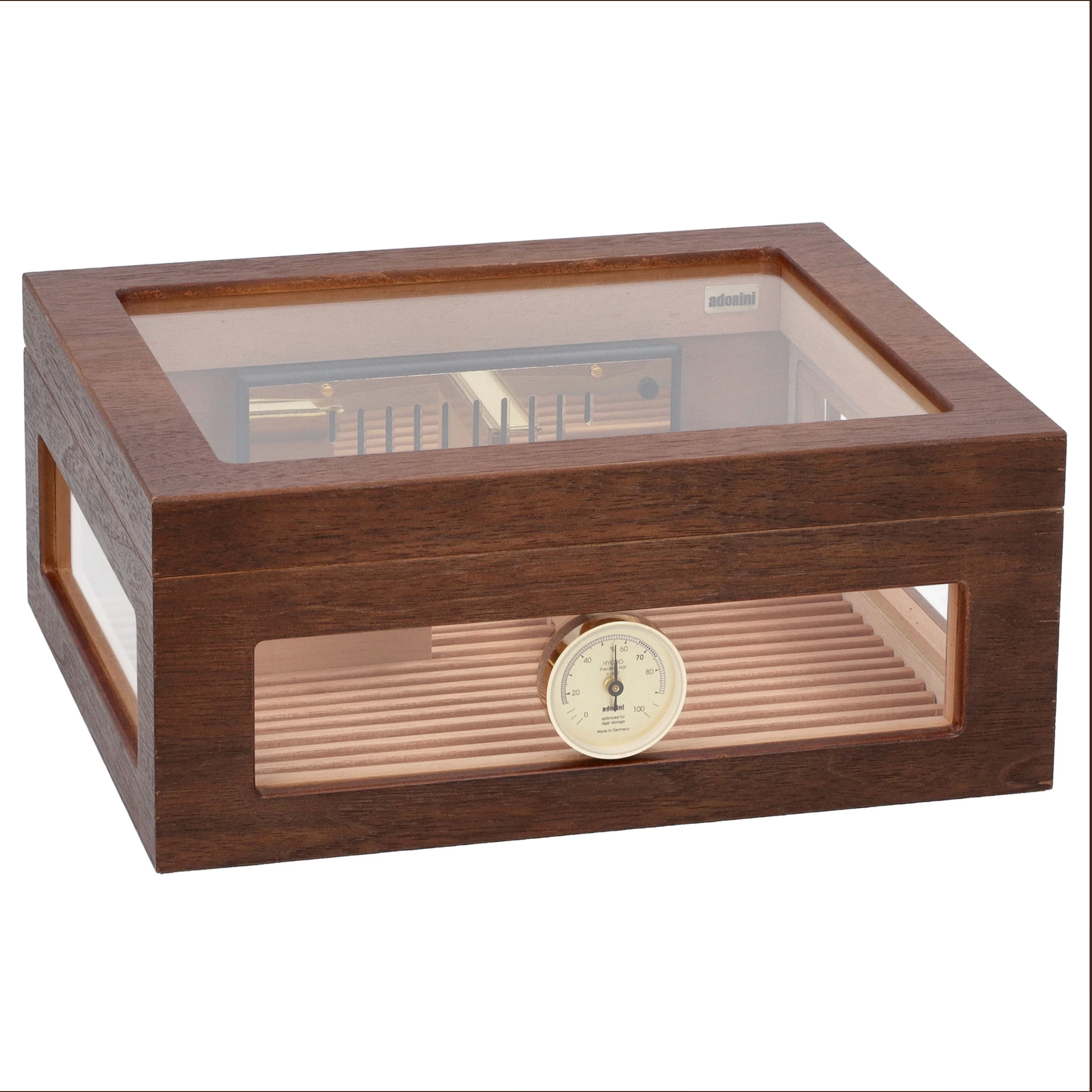 Adorini Treviso Walnuss Deluxe Humidor